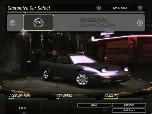 Need for Speed: Underground 2 - Cars